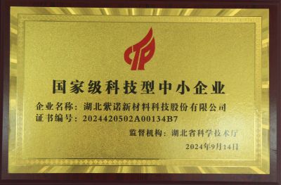 國家級科技型中小企業(yè)